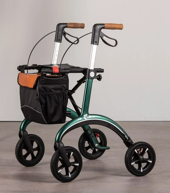 Carbon Premium Rollator v. Saljol, faltbar, ultraleicht m. Reflektoren NP €670.-