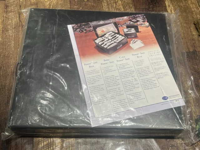 Nuevo Creative Memories Power Sorting Caja Organizador Grande Divisores Compartimento Cajas