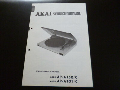 AKAI AP-M640 giradischi automatico manuale di servizio 