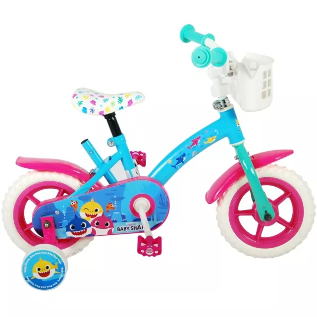 Kinderfahrrad Ocean Unisex 10 Zoll Kinderrad in Rosa Blau Fahrrad