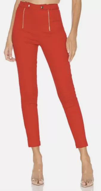 NWT LOVERS + FRIENDS Revolve High WAISTED Ankle Skinny Pants Stretch  sz S 28” W