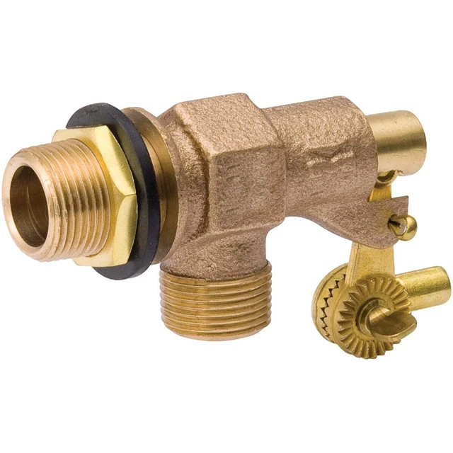 B & K 1/2 In. Stock Tank Float Valve Thread Outlet 109-813 Pack of 12 B&K