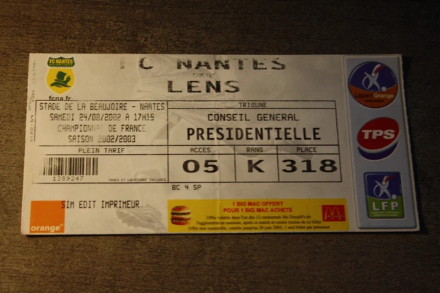 RC Lens 0 Olympique de Lyon 2 - Futbol Sapiens