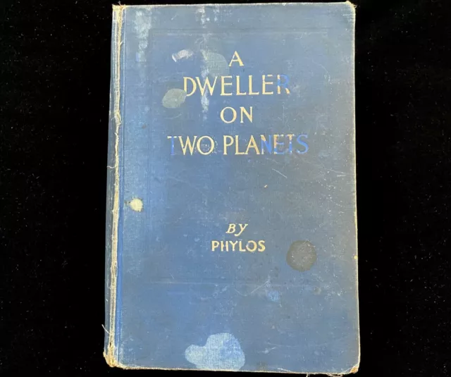 DWELLER ON TWO PLANETS Phylos the Thibetan 1920 EX LIBRIS MERLE NORMAN BOOKPLATE