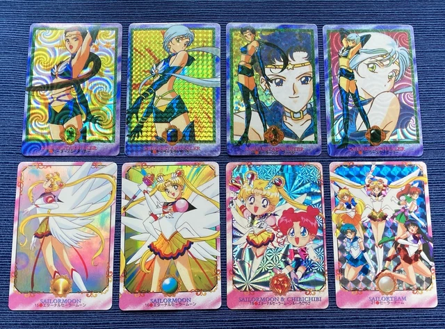 Sailor Moon Prism Sticker Card Lot- Jewel, Graffiti, Star Lights, Eternal Moon