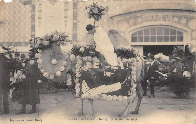 Cpa 54 Nancy Fete Des Flores Nancy September 12, 1909 (N°10