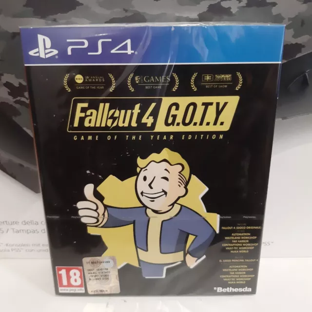 Fallout 4 - Game Of The Year Edition (GOTY) PS4 NUOVO SIGILLATO ITA