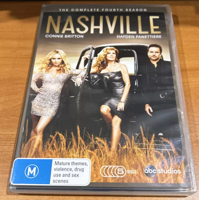 Nashville : Season 4 (2016 : 5 Disc DVD Set) Brand New Sealed Region 4