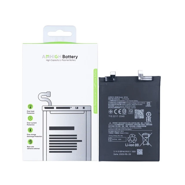 Batteria Ricaricabile BL-5C 3.7V 1500mAh - 2 Pezzi, Arancione, Per Radio E Dispositivi Compatibili - Foto 10