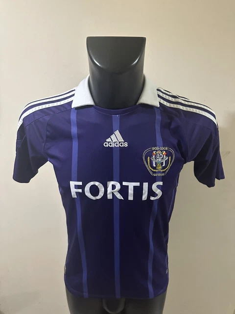 MAILLOT FOOT ANCIEN Anderlecht numero 30 gillet taille 14 ans XS