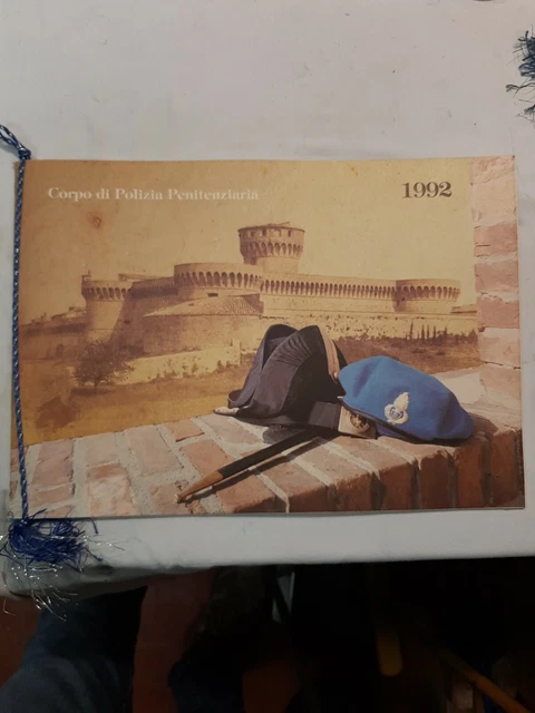 Calendario CORPO DEGLI AGENTI DI CUSTODIA 1992