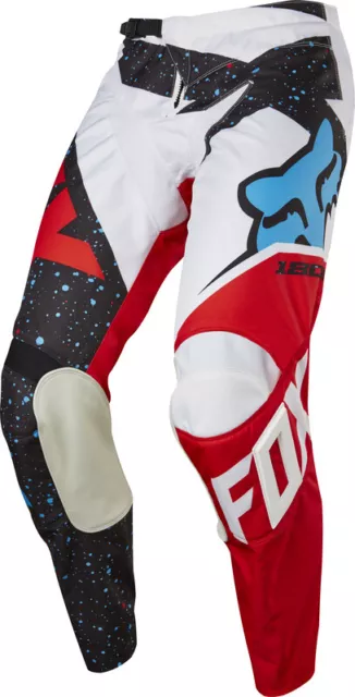 Kids 180 Fox Racing Nirv  Mx Pants Red / White / Black  Size 4