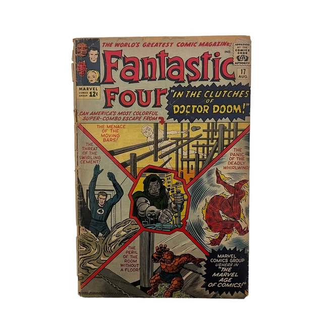 Fantastic Four #17 Dr Doom 1963 Marvel MCU Classic Cover Comic Book