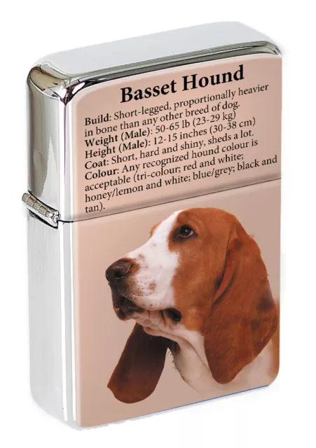 Basset Hound Flip Top Lighter