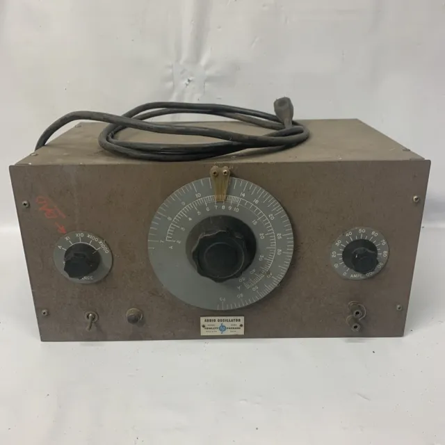 Vintage Rare Highly Collectible HP Hewlett Packard 202D Audio Oscillator