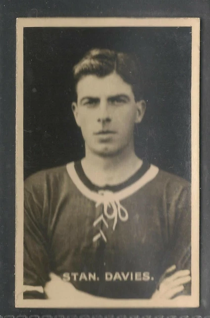 Thomson, signierte echte Fotos (Fußballer), Stan Davies, West Bromwich, Sehr guter Zustand, 1923