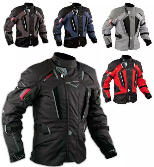 Motorbike Motorcycle Waterproof CE Armours Textile Touring Tex Jacket A-PRO