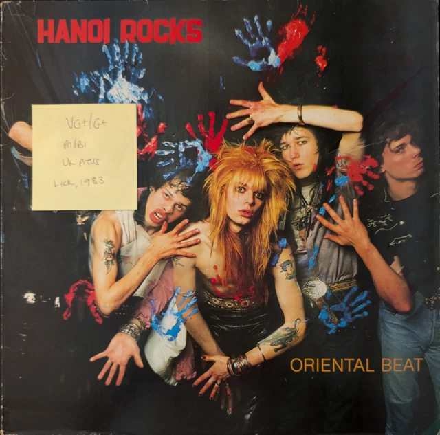 LP HANOI ROCKS Oriental Beat SRE673LP Svart Record FINLANDIA