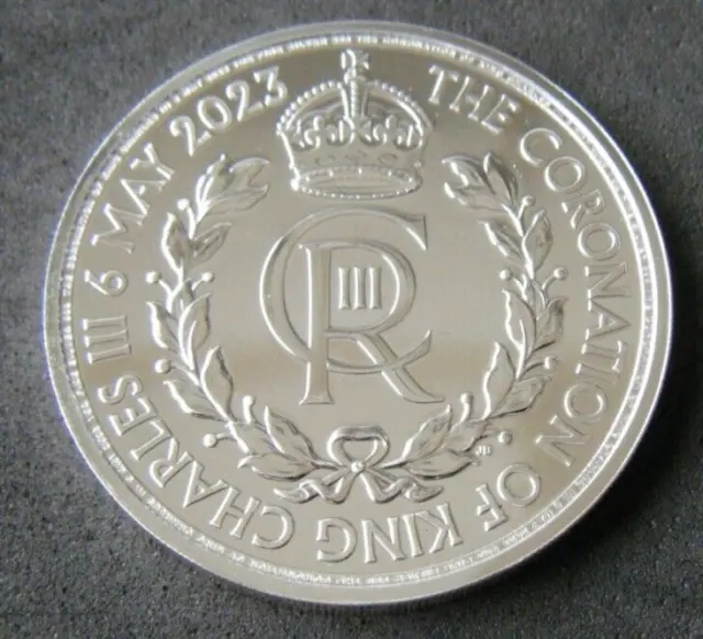 The Coronation King Charles III 2023 Moneta d'argento da 1 oz - Edizione limitata