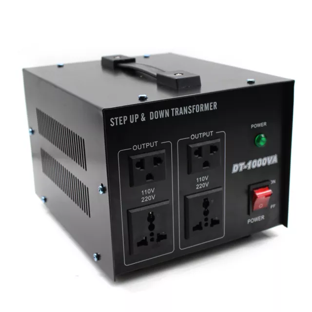 800W Convertisseur de Tension  220V - 110V Transformateur Step Up&Down Machine 2