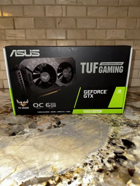 ASUS NVIDIA GeForce GTX 1660 SUPER 6GB GDDR6 Graphic Card - NEW IN BOX SEALED