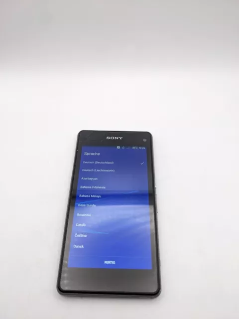 Sony Xperia Z1 Compact 16GB schwarz Smartphone 0026