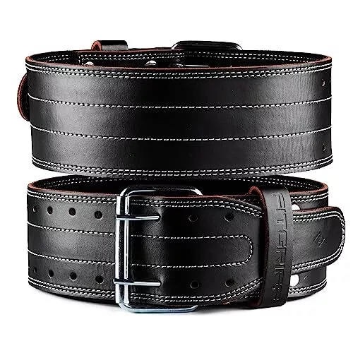 Ceinture de Musculation RDX en Cuir Vachette 6 pour Fitness et  Bodybuilding - Noir