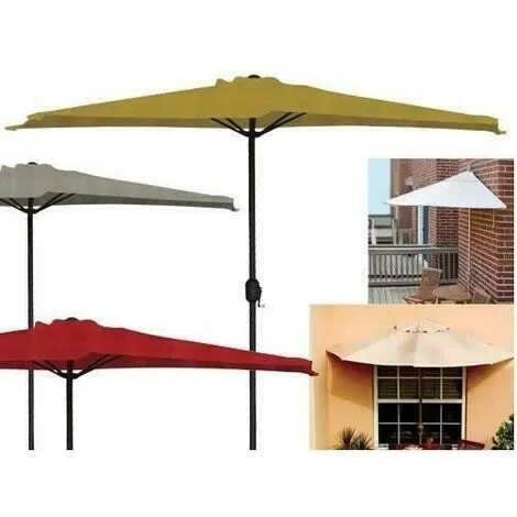 RELAX4LIFE Ombrellone da parete, ombrellone da parete per balcone 250