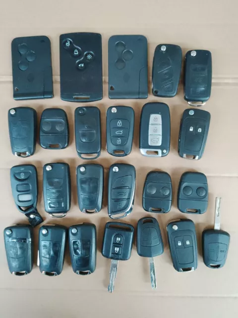 Job Lot Of Car Remote Key Fobs