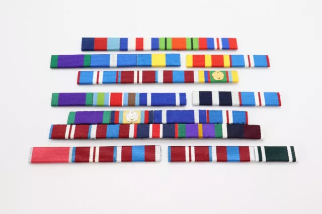 Sew On Custom Full Size Medal Ribbon Bars Made To Order