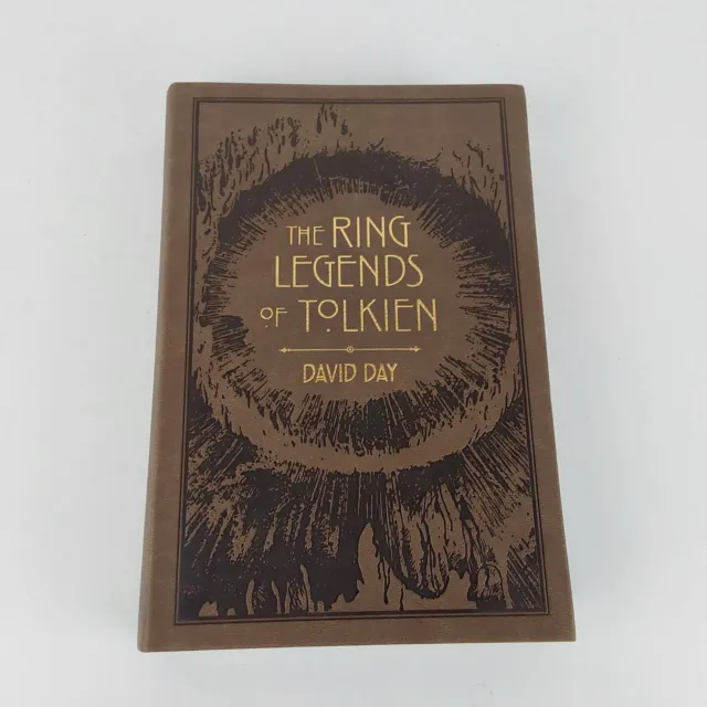 THE RING LEGENDS OF TOLKIEN David Day Illustrated Guide Flexi Bound Faux Leather
