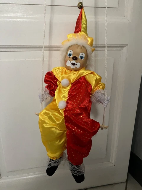 Clown sur balançoire - vintage - Collection