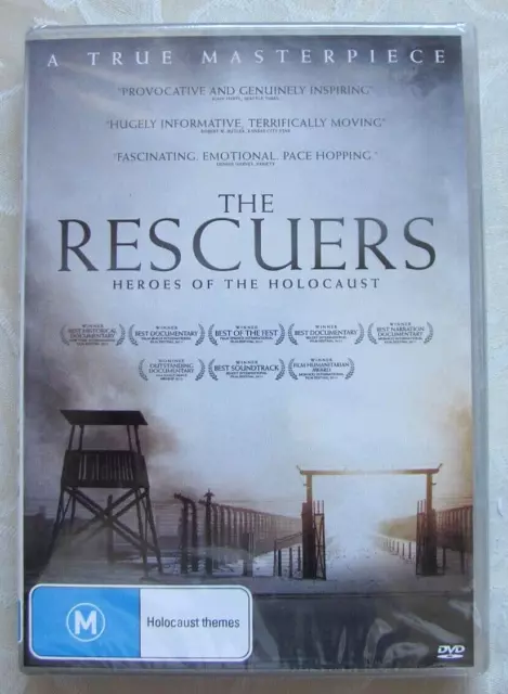 THE RESCUERS Heroes of The Holocaust DVD Documentary NEW SEALED Region 4