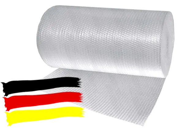 Luftpolsterfolie Noppenfolie Knallfolie Verpackungsmaterial 50 m x 30 cm