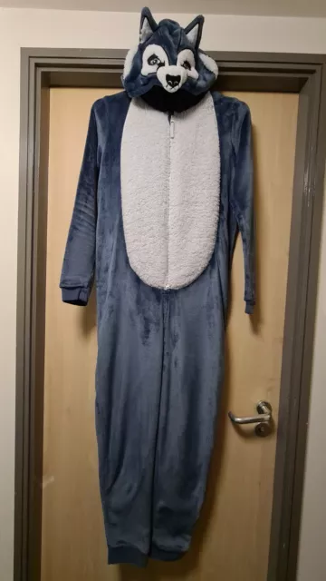 Kids wolf onesie clearance