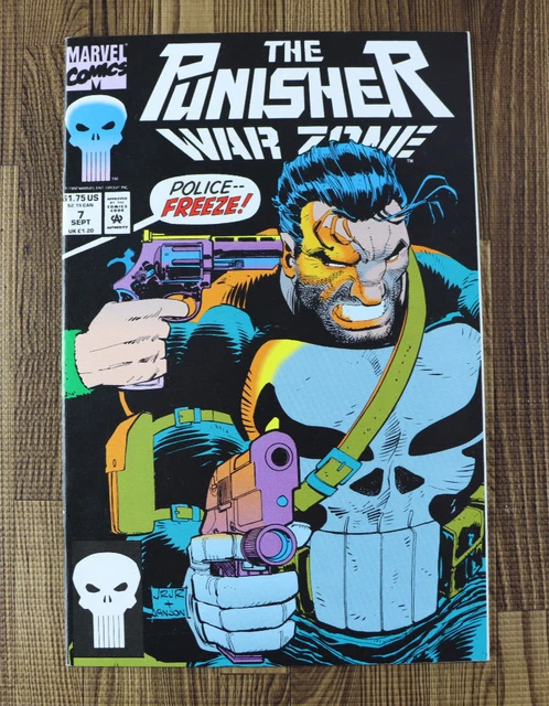 1992 Marvel The Punisher War Zone #7 1st Appearance Lynn Michaels VF/VF+