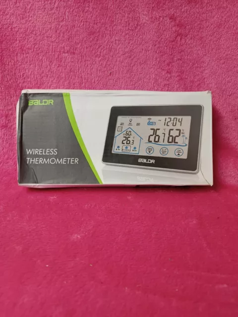 Termometro wireless Bnib Baldr con pulsanti touch screen