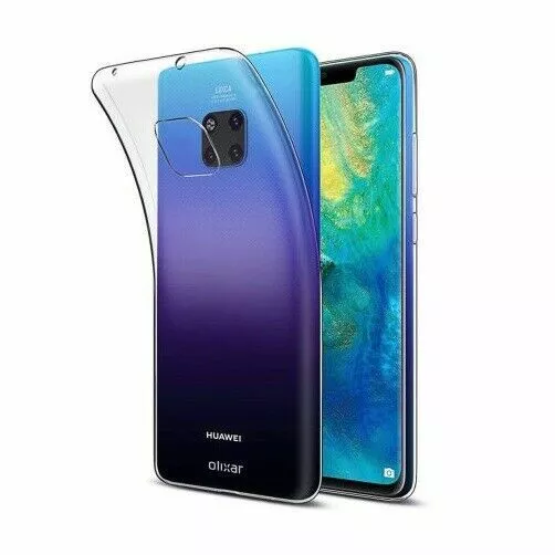 Ultra Thin Soft Slim Crystal Clear Case Cover Huawei Mate 20 Pro 10 9 P20 P30