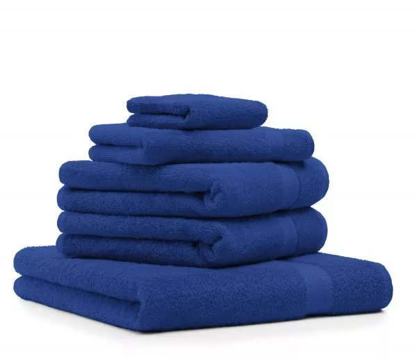 Betz lot de 5 serviettes de bain de toilette d'invité gant Premium 100% coton