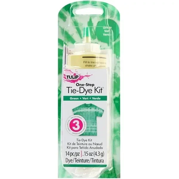 Kit de tinte de tulipán de un solo paso 0,20 oz - verde