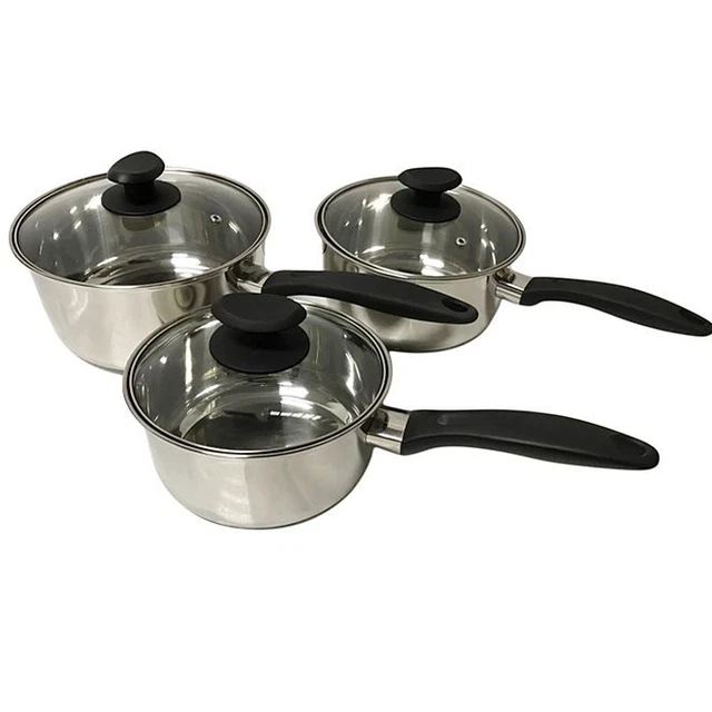 86%OFF!】Farberware Classic Stainless Saute 15-Piece,50049,Silver Cookware  Steel 2.75 Quart, Stainless Steel Pots Set, with and Lid, Pans Fry ＆  Classic Pan Si 調理器具