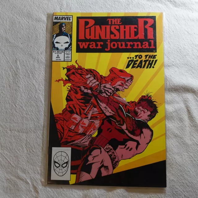 The Punisher War Journal Issue 5 Marvel Comic Book