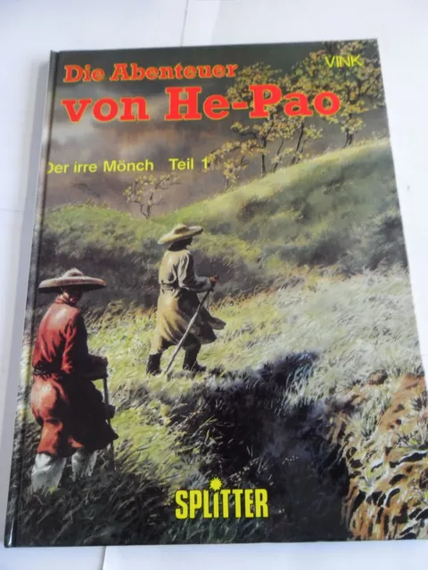 1x Comic - Die Abenteuer von He-Pao - Der Irre Mönch  Teil 1 (Hardcover)