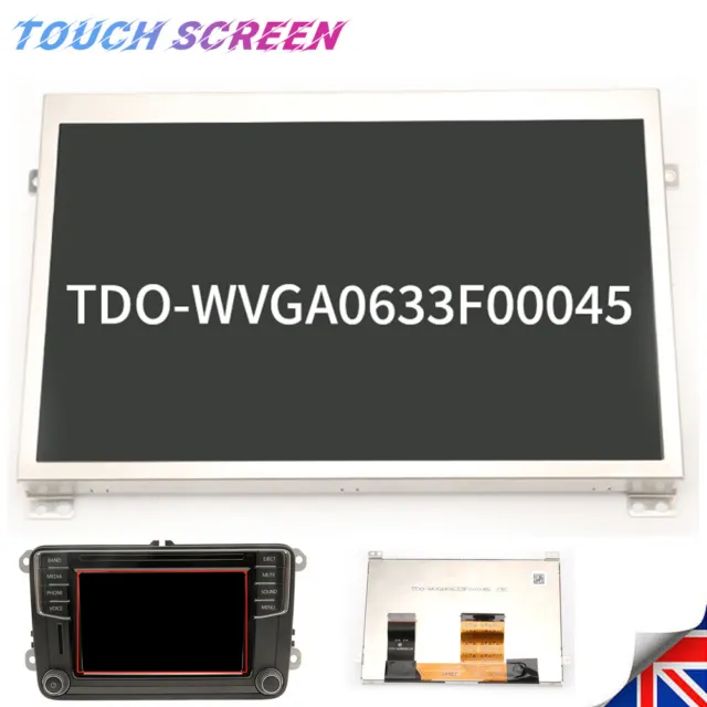 TDO-WVGA0633F00045 6.5'' Touch Screen Display For VW Caddy MIB STD2 200 680 600