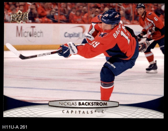 2011 Upper Deck #261 Nicklas Backstrom Capitals-Hockey 8 - NM/MT H11U-A 261