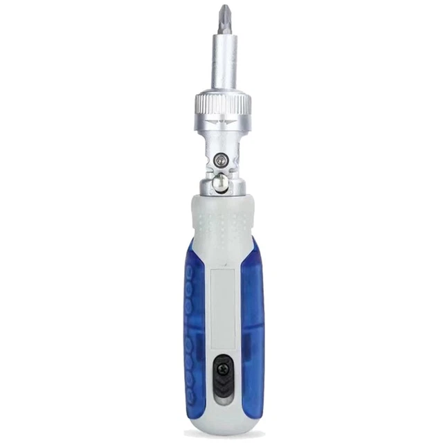 Cacciavite a cricchetto set di strumenti di riparazione angolo regolabile multifunzione P1L4