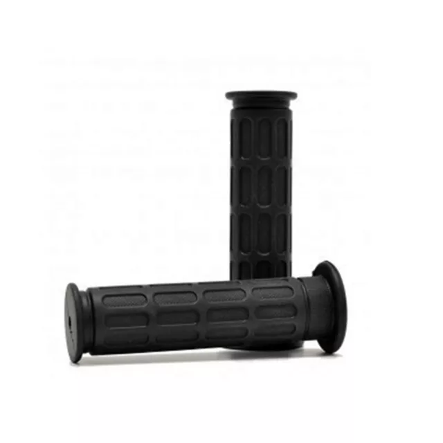 Honda Style Motorcycle Handlebar Black Grips 7/8 22mm Bars