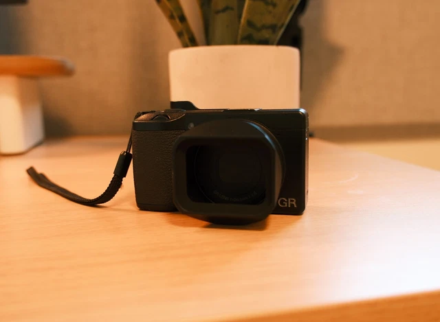 Ricoh GR IIIx Digital Camera - Black (26.1mm f/2.8 GR Lens)