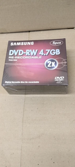 Samsung Dvd Rw 4.7 Gb Re-Recordable
