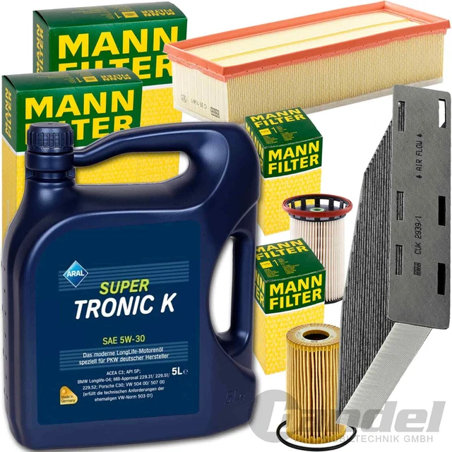 BOSCH INSPECTION SET 5L Huile Additif Liqui Moly Légèreté 10W-40 Pour Ford Focus EUR 88,79